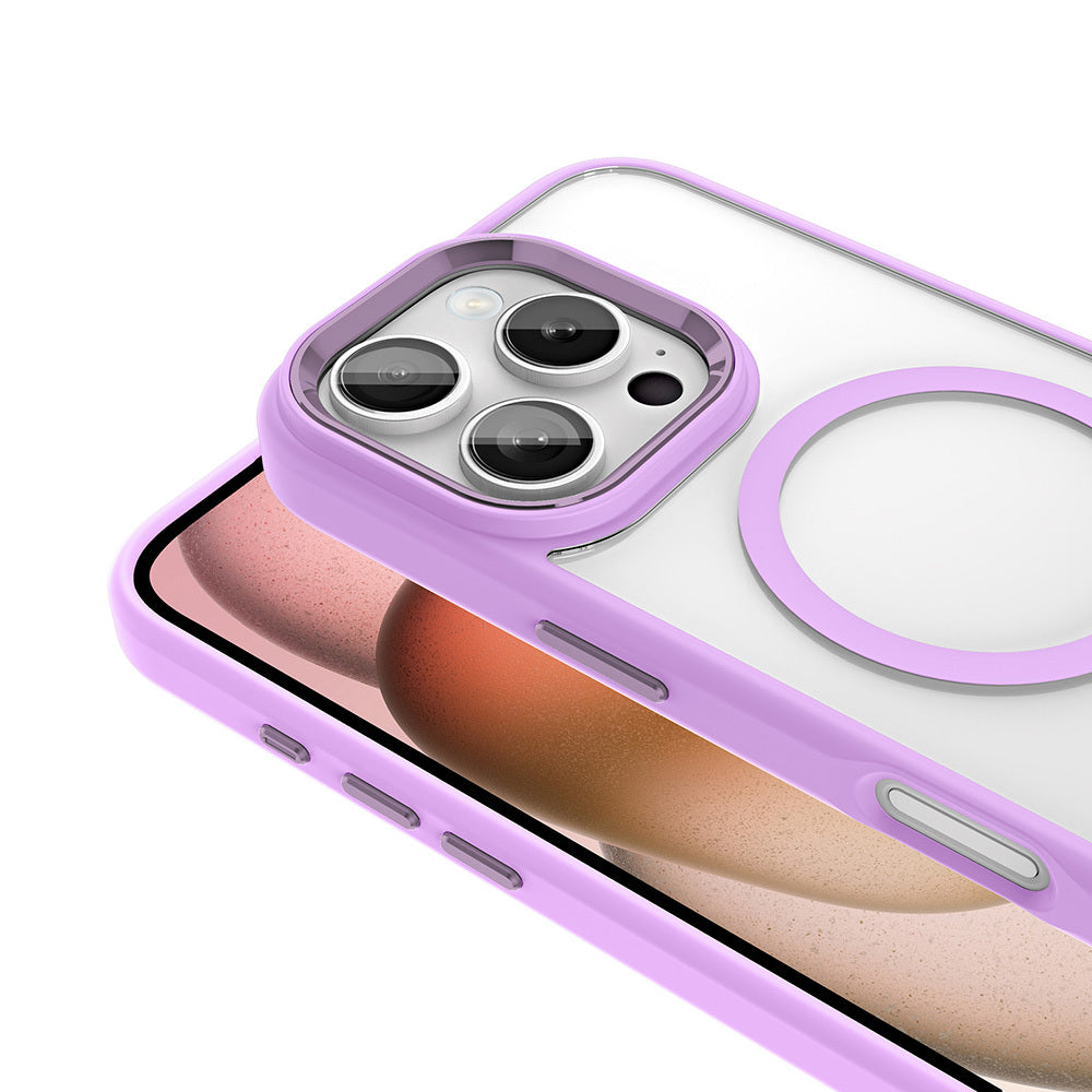 Cepax Chrome Magsafe iPhone 16 Pro Kablosuz Şarj Özellikli Silikon Telefon Kılıfı - 2 Cepax Chrome Magsafe iPhone 16 Pro Kablosuz Şarj Özellikli Silikon Telefon Kılıfı - 2